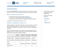 Tablet Screenshot of novaworld.eu